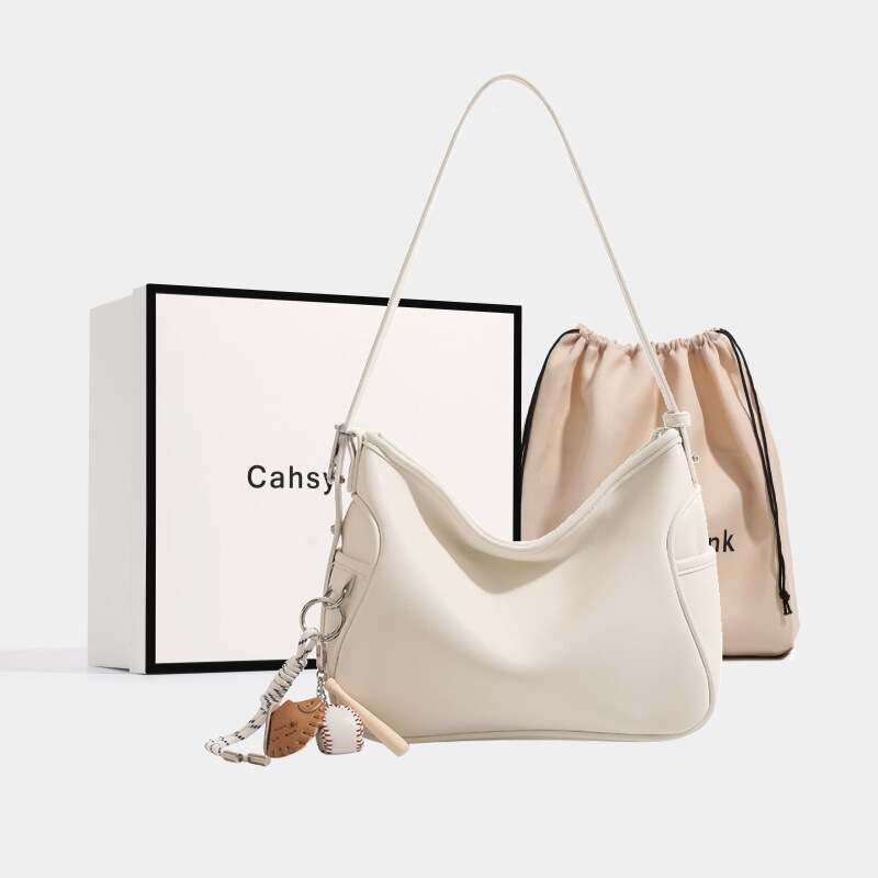 Cross-Border Valencia Large-Capacity Tote Bag 2026 New Commuter Bag Women's Casual Cowhide Shoulder Crossbody Bag