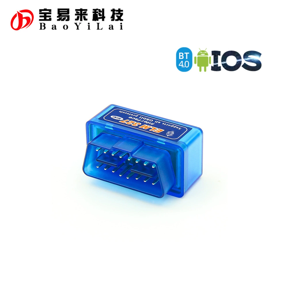 Суперминиатюрный Bluetooth-сканер ELM327 для диагностики неисправностей автомобиля, OBD Bluetooth 4.0, поддерживает Android и Apple