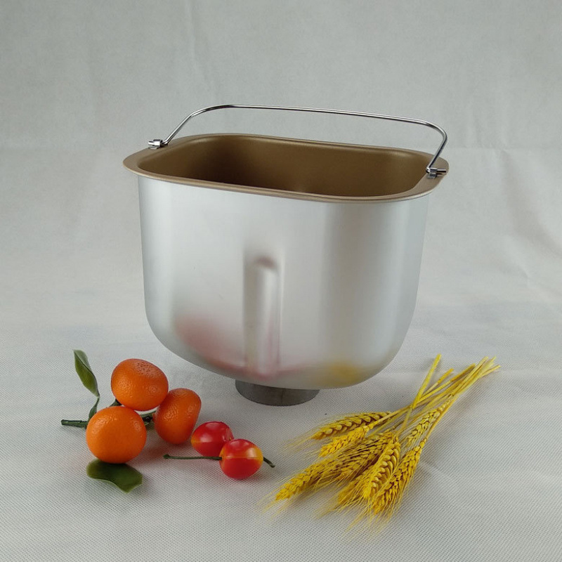 Factory direct delivery of home bread machine accessories: bread bucket liner, mixing and kneading bucket with food-grade non-stick coating
