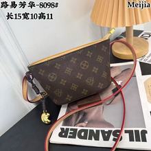 手机包批发老花女士包2025时尚印花小方包百搭单肩斜挎包腋下包潮