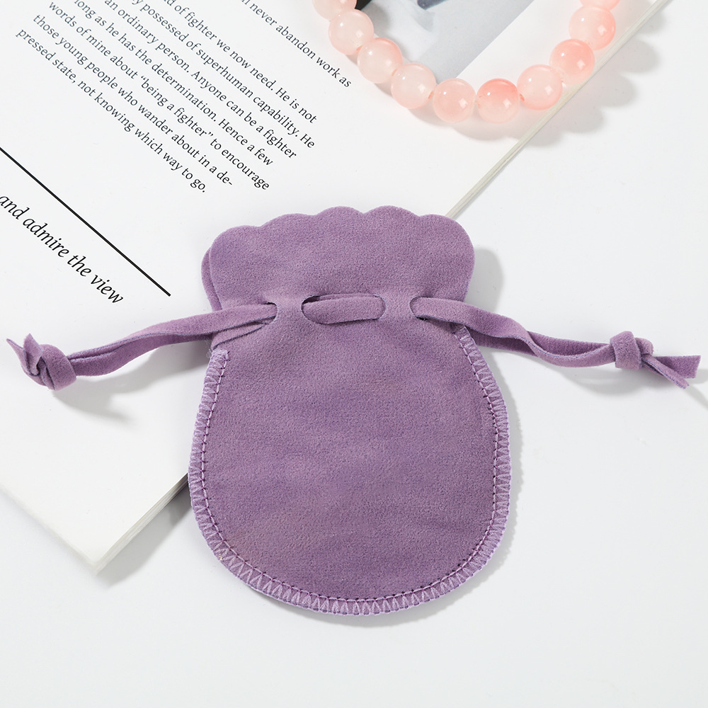Velvet Drawstring Storage Bag, Jewelry Packaging Bag, Creative Tip Storage Bag, Portable Dustproof Protective Bag