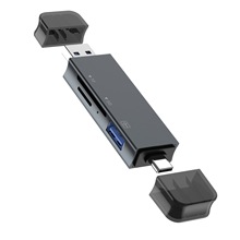 工厂直销 私模USB3.0 多功能读卡器TYPE-C安卓手机电脑OTG相机SD/