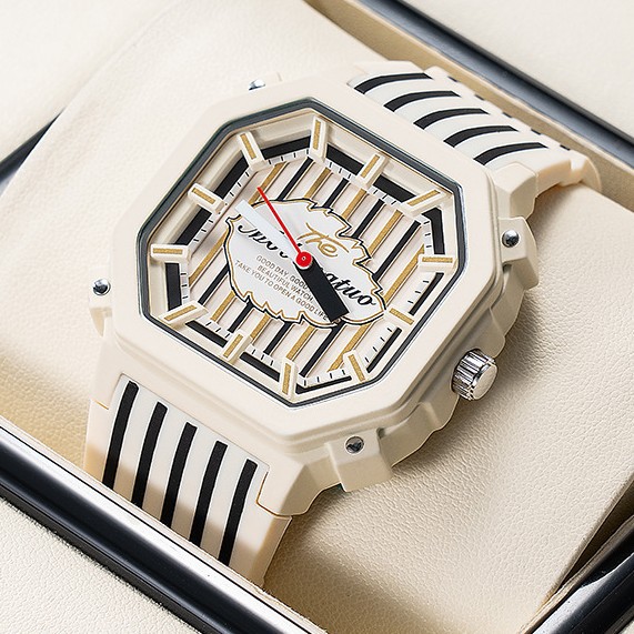 [Factory Wholesale] Large Dial Dopamine New Women's Watch Fashion Student Personality Fashion All-match Women's Watch