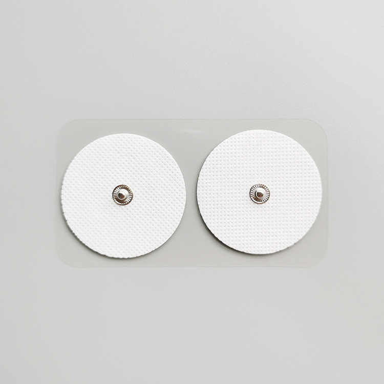 50 round physiotherapy electrode sheet buckle gel self-adhesive…