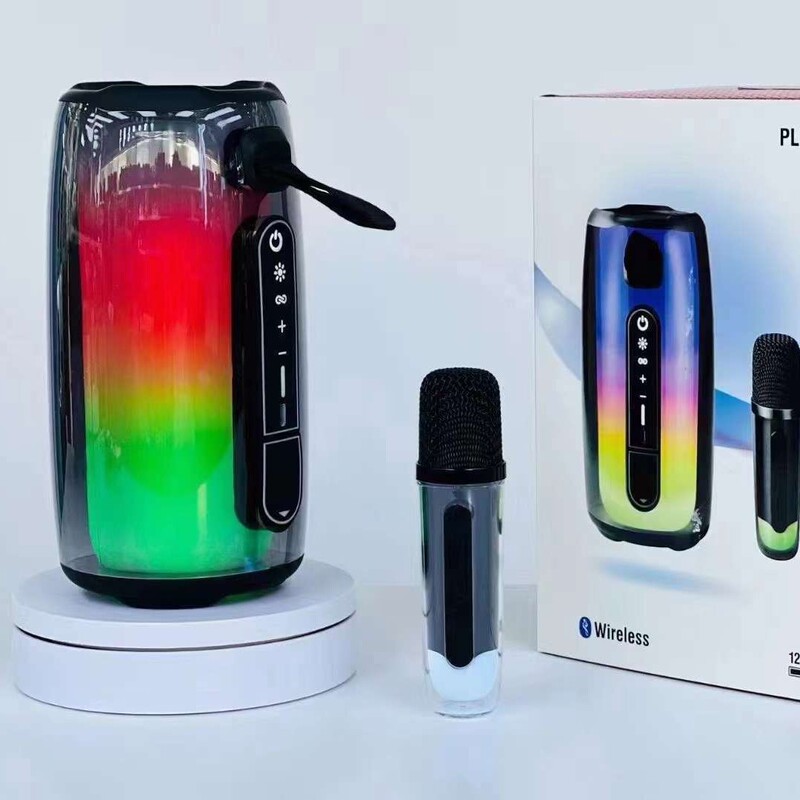 Pulse7呼吸灯蓝牙音响朋友聚会野外露营手提360度全屏炫彩脉动7低|undefined
