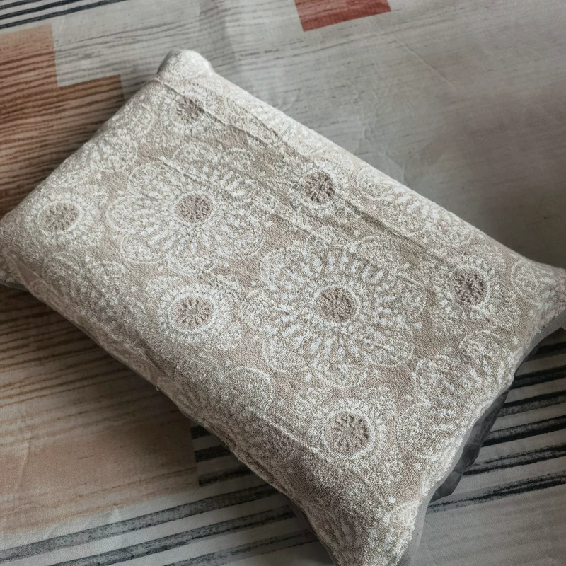 Cotton double-sided towel, increased thickness, does not fade