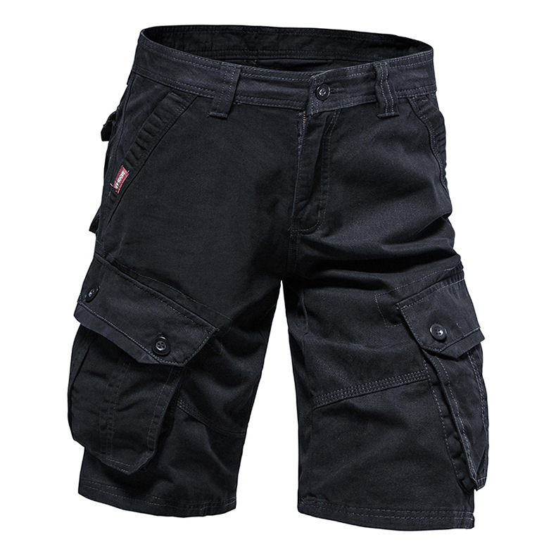 Summer new shorts, loose cotton cropped men's workwear, casual pants, and more middle-aged_voghion.com