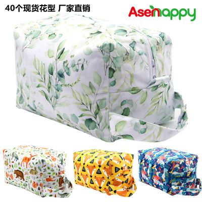 Asenappy new pattern Storage bag three-dimensional Diaper bags capacity figure waterproof Diaper Bag diaper pod