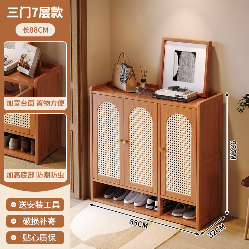靴箱高タイプ縦型軽豪華高級感家庭用玄関玄関玄関置物大容量防臭収納靴棚|undefined