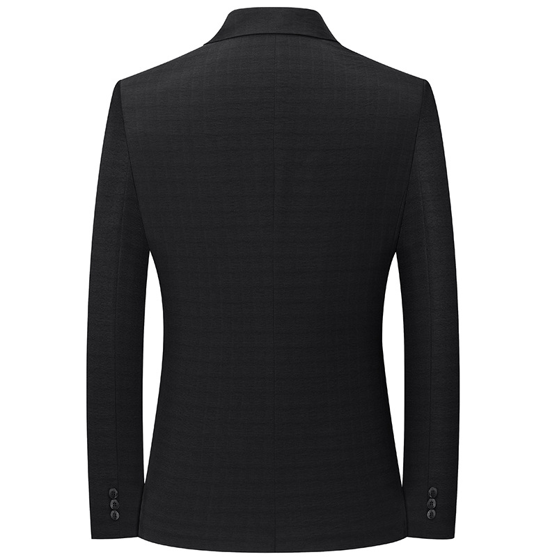 Traje para hombres 2025 primavera y otoño nuevo estilo de negocios de hombre sin quemar delgado y ligero chaqueta occidental de traje casual chaqueta
