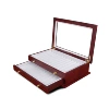 Wooden pen, golden red white storage box