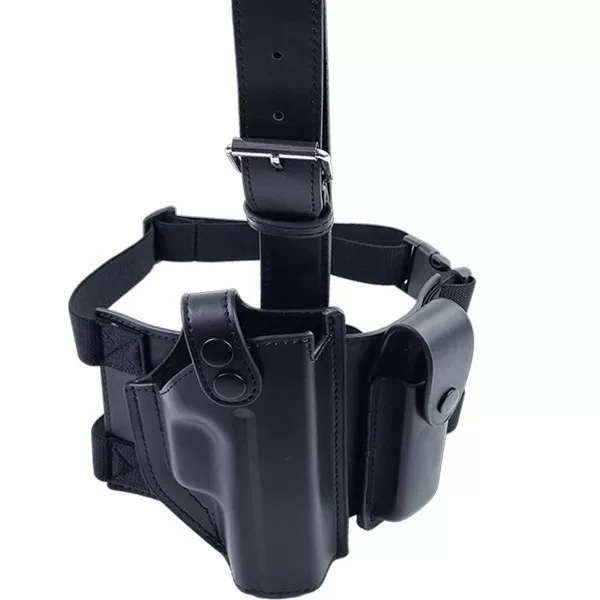 Glock Tactical G1 G18 G19 Waist Hand Leather Gun Holster GLOCK Series Waist Sports Cowhide Gun Bag