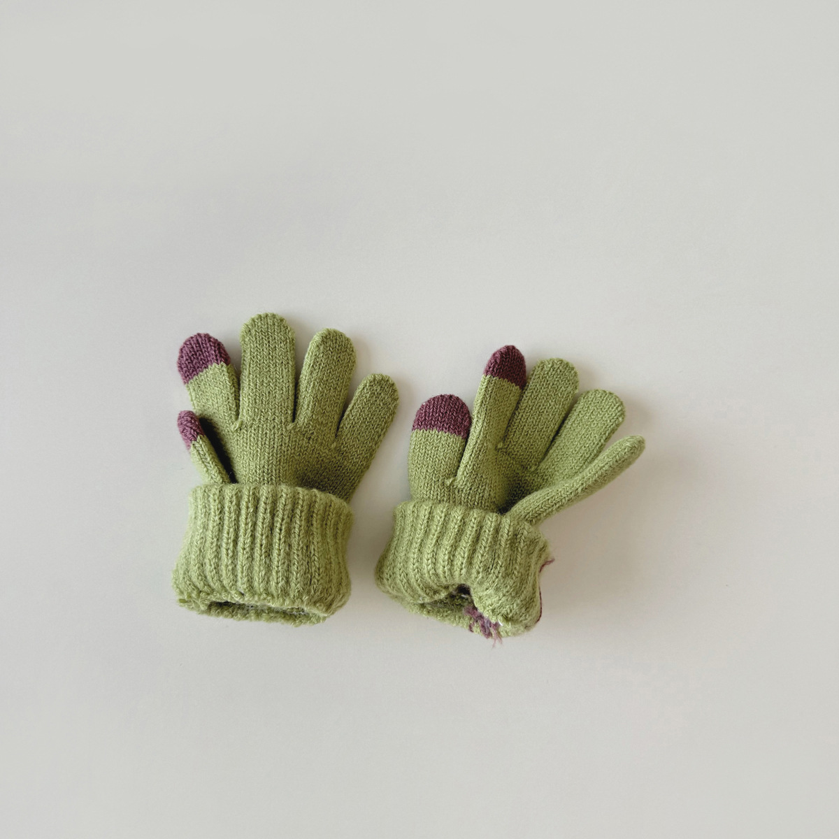 Kinder Strickhandschuhe Für Herbst Und Winter Im Vintage Design_voghion.com