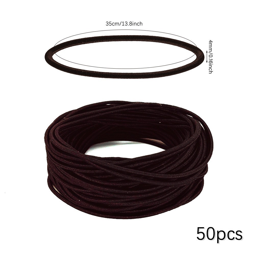 다크커피(3mm) 80개, 둘레 35CM