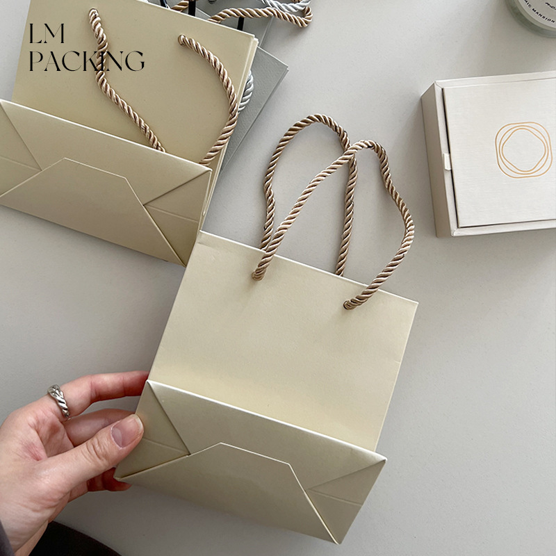 Jewelry jewelry tote bag ins Wind solid color jewelry packaging bag gift bag spot wholesale custom advertising logo