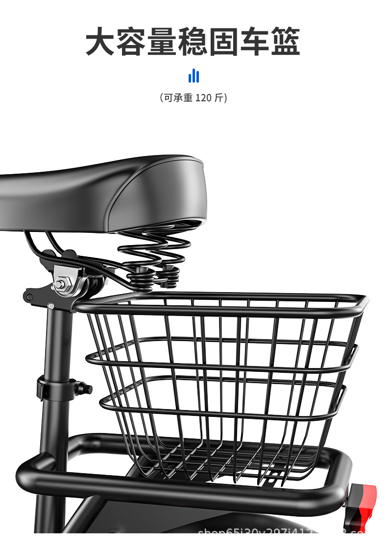 Cross-border bestseller: Directly supplied by manufacturer, 14-inch 500W high-power motor portable foldable electric scooter for grocery shopping