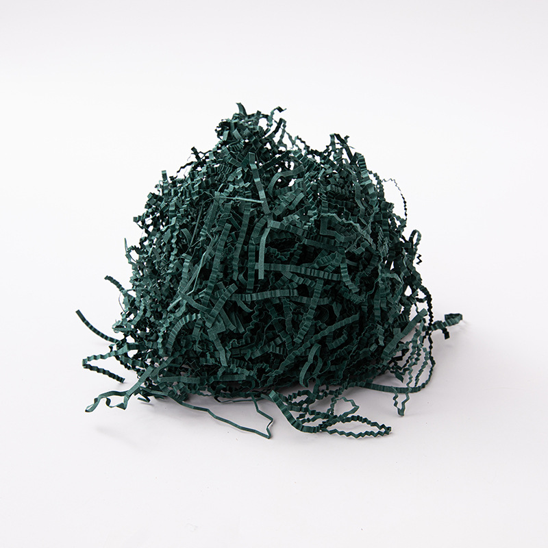 주름진 짙은 녹색