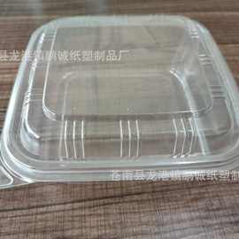 厂家订制水果PET包装盒  烘焙蛋糕盒 上下盖吸塑包装盒密封