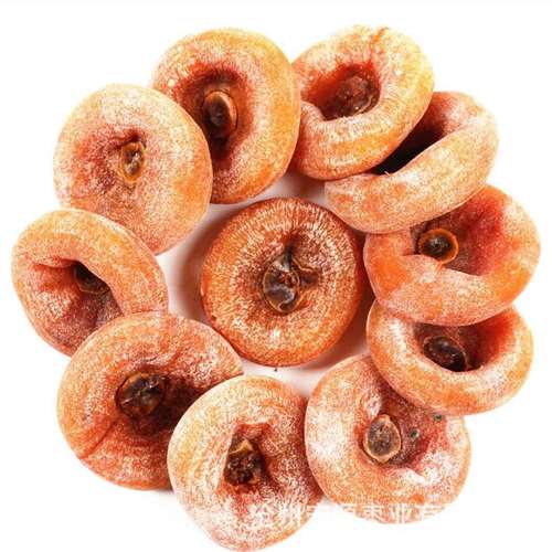 Guangxi persimmon cake Frost's Fall Persimmon Cake 500g fresh liquid ready-to-eat hanging persimmon farmhouse specialty round persimmon cake