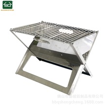 现货批发便携可折叠烤炉户外烧烤炉bbq野营烧烤架折叠烧烤