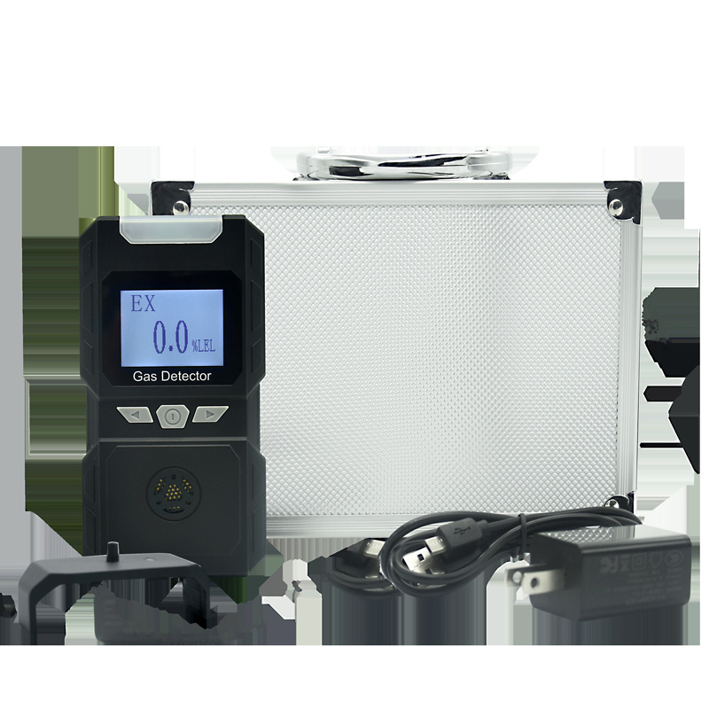 단일 휴대용 가연성 탐지기 (기본 오렌지 노트 블랙)