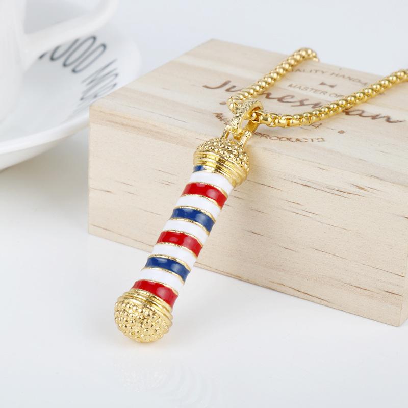 Fashion Geometric Alloy Plating Unisex Pendant Necklace