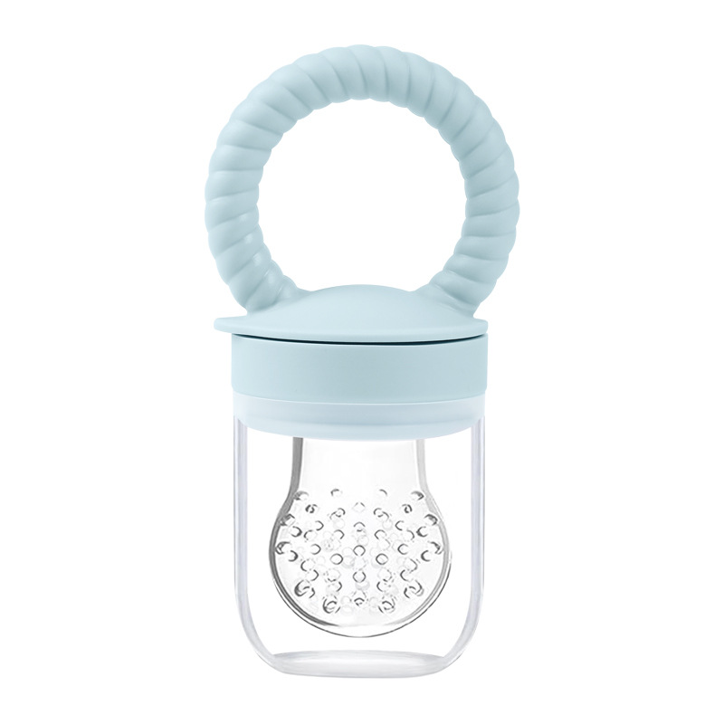 라이트 그레이 블루 과일 식품 보충 기기에는 L이 기본으로 제공됩니다.#메쉬 가방