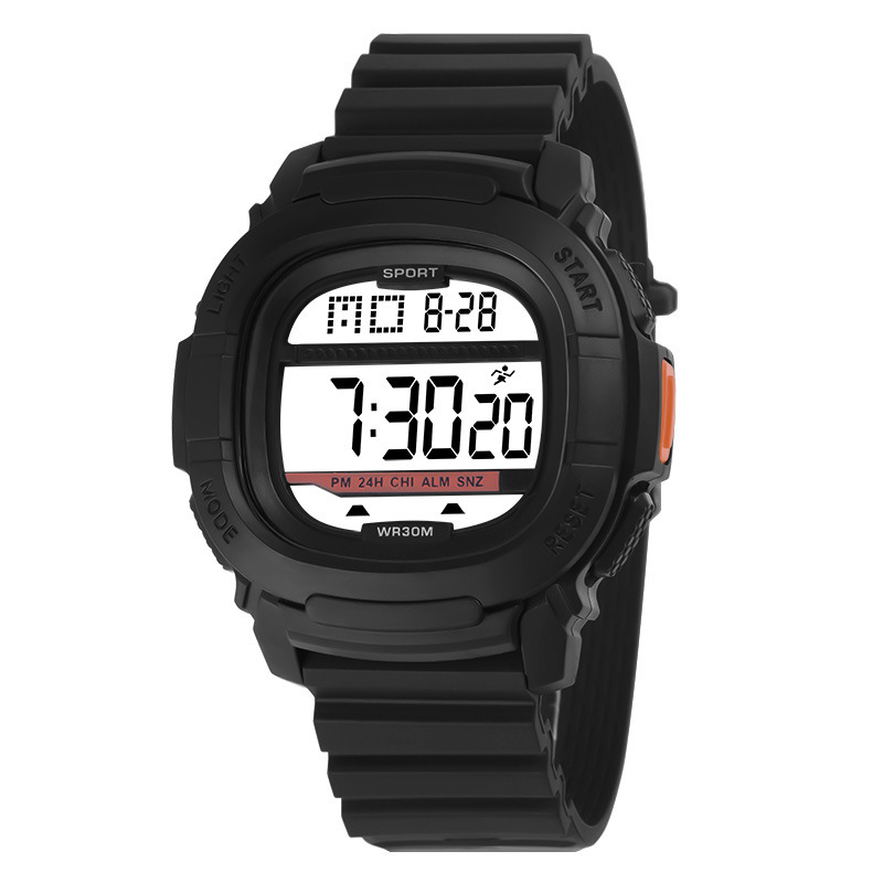 Comercio exterior nuevo multi-funcional camuflaje al aire libre de las Fuerzas Especiales reloj de los hombres de gran dial luminoso deportes reloj electrónico