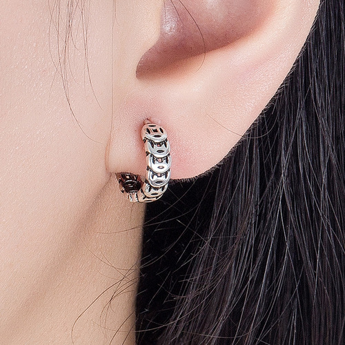 Kuaishou national trend Chinese style good luck coins copper coin earrings fashion earrings earrings retro ethnic style design