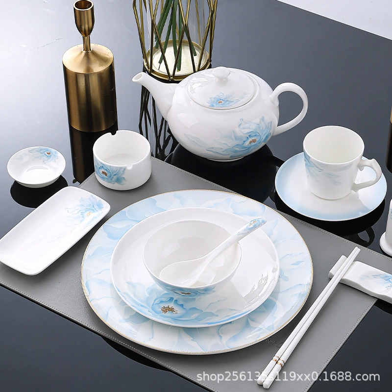High-end tableware for hotel for commercial use, set