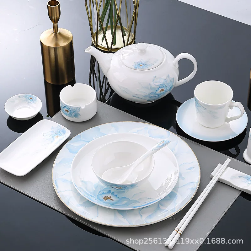 High-end tableware for hotel for commercial use, set