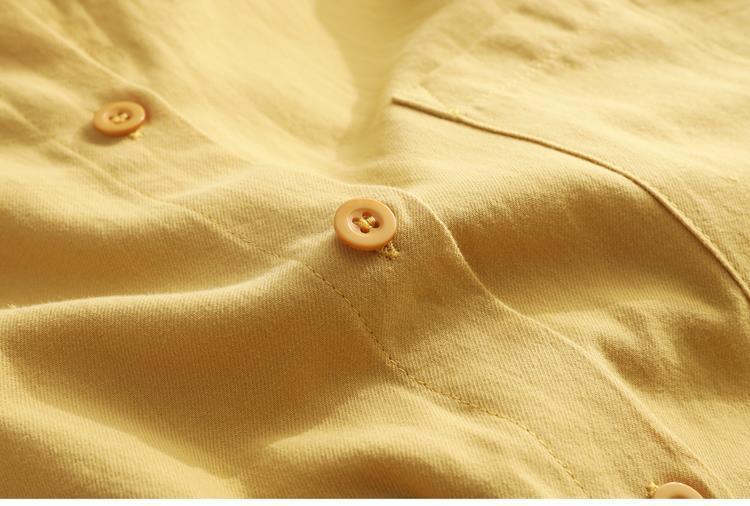 Women's Long Cotton Linen Shirt Loose Slim Fit Casual Elegant Fashion Outerwear Jacket Top For Spring Autumn_ecoleips.com