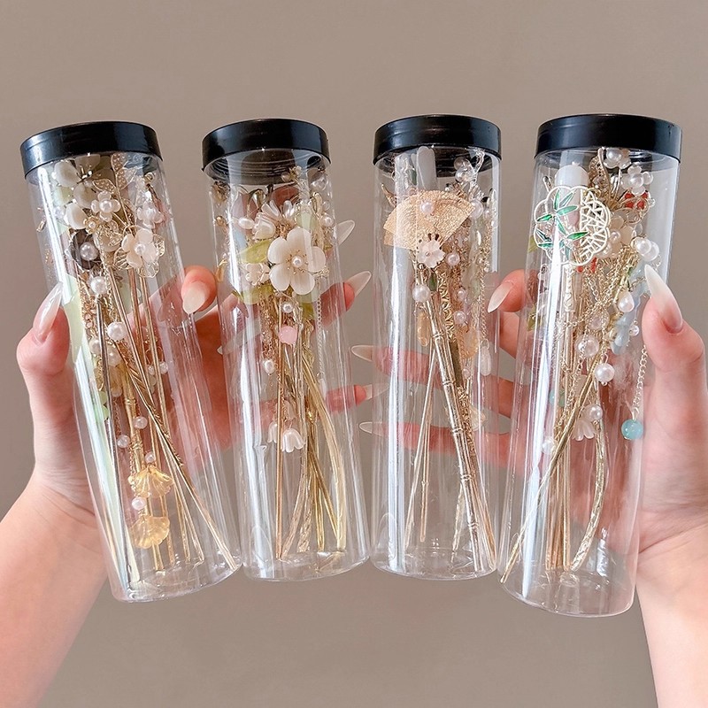 Nuevo clip de cabello chino para mujeres estilo antiguo chino cheongsam adornamiento de cabello cabeza trasera clip de cabello de madera sensación alta clip de cabello universal