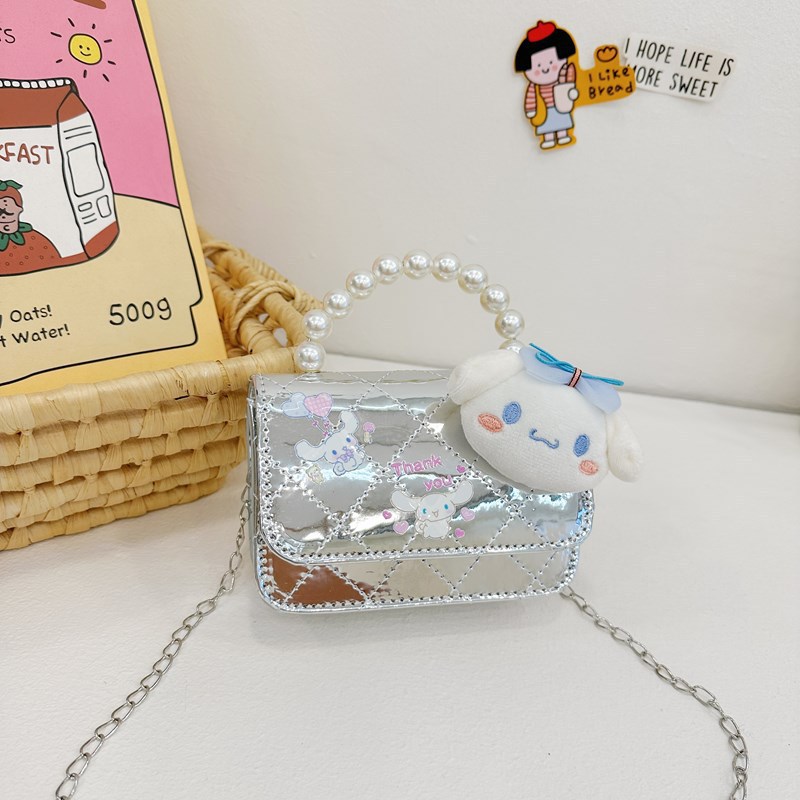 Bolsas infantiles lindas princesas de dibujos animados bolsas de mano niñas extranjeras bolsas de hombro para niños accesorios de cambio