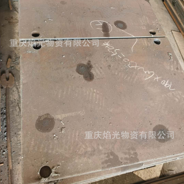 桥梁底模Q235NH耐候钢板来图制做预埋钢板切割重庆工厂