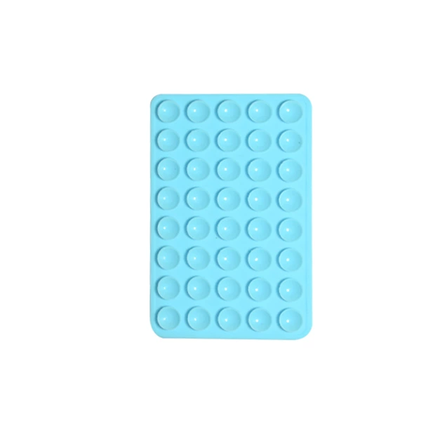 40 pieces of silicone blue double-sided suction cups