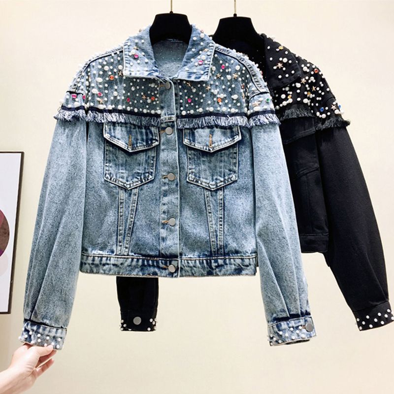 Denim jacket, western style