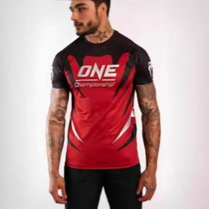 Summer Men's 3D Printed Fighting Suit One Championship Fighting Team Uniform Fan Breathable O-Neck Short Sleeve Boys Casual Summer Men's 3D Printed Fighting Suit One Championship Fighting Team Uniform Fan Breathable O-Neck Short Sleeve Boys Casual