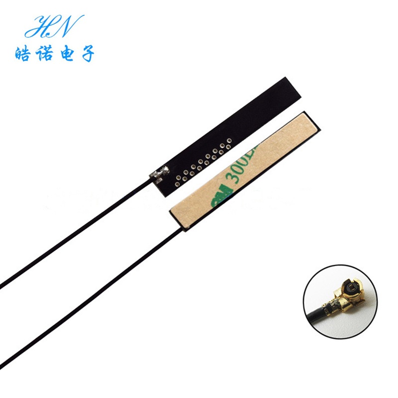 2.4G蓝牙wifi内置全向PCB天线4dbi高增益高灵敏Zigbee天线ipex1代