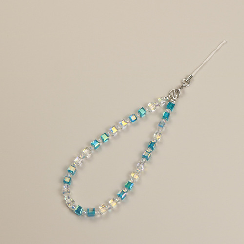 Original DIY Crystal Phone Chain Beads Luxury Women's Niche Pendant Bag Strap High-End Pink Pendant Wholesale