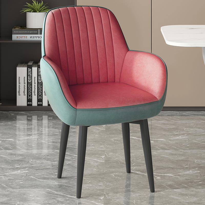 전면 된장 핑크 [테크니컬 천] 올 블랙 카본 스틸 고정 다리