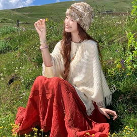 披肩;袜套;围巾