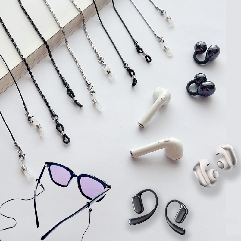 Suitable for Huawei Freebuds5, Apple Freeclip Earphones, Hearing Aids, Anti-Lost Lanyard, Glasses Chain, Necklace Suitable for Huawei Freebuds5, Apple Freeclip Earphones, Hearing Aids, Anti-Lost Lanyard, Glasses Chain, Necklace