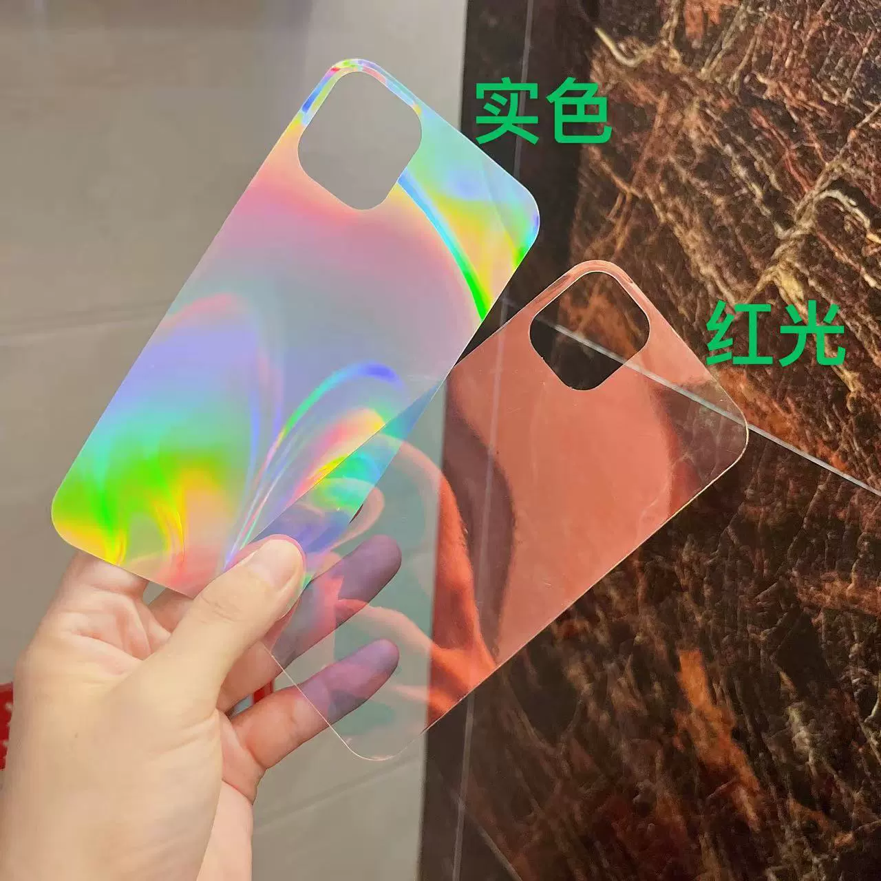 Чехол для телефона (серии Apple iPhone 15/16) — градиент и рисунок, легкий 0.015 кг