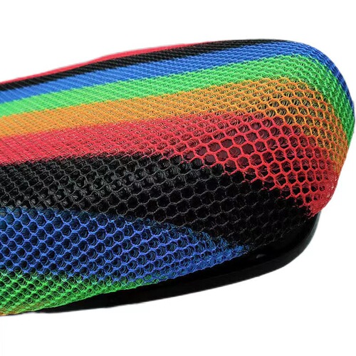 3D Stereo Motorcycle Seat Cover Electric Bicycle E-bike Seat Cover Sun Protection Breathable Heat Dissipation Seat Cover Four Seasons Seat Cover