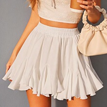 U 93116 Bohemian Floral Mini Skirt �������Ƕ�ȹ �羳����