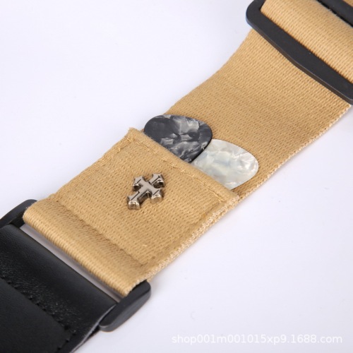 Cross-border product guitar strap folk acoustic guitar electric guitar electric bass cotton guitar strap ukulele strap
