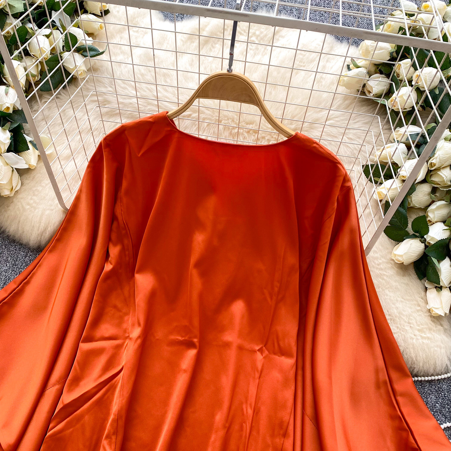 Damen Strickjacke Mit V-ausschnitt Weiter Schnitt Für Büro_voghion.com