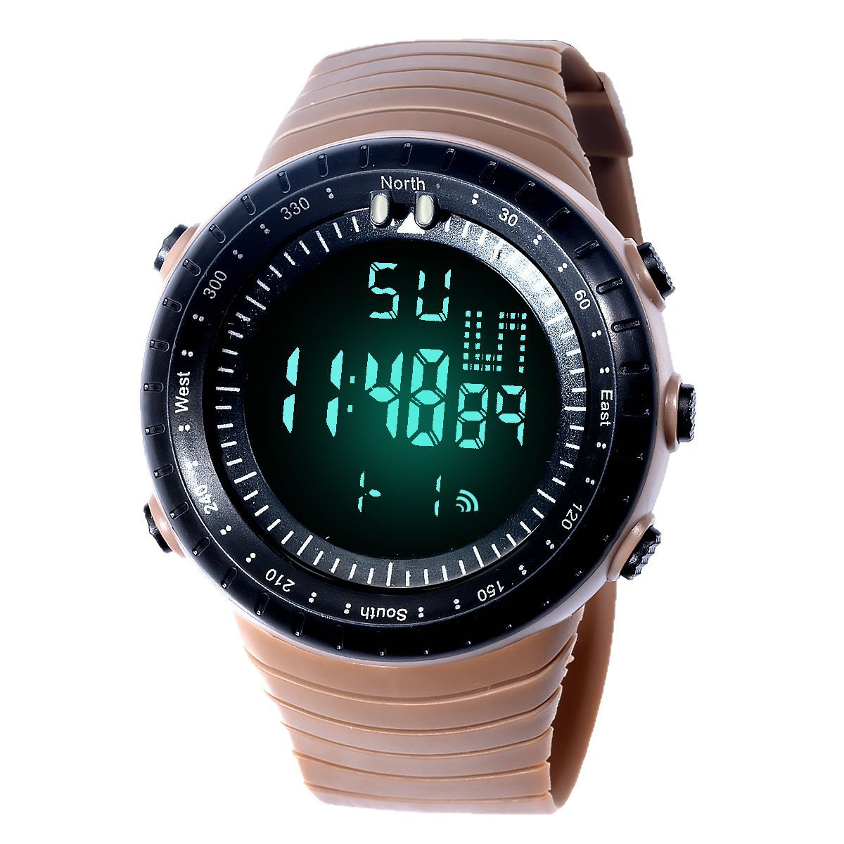 Reloj cronógrafo electrónico para hombre, reloj deportivo luminoso para estudiantes, superventas, reloj electrónico multifunción para estudiantes