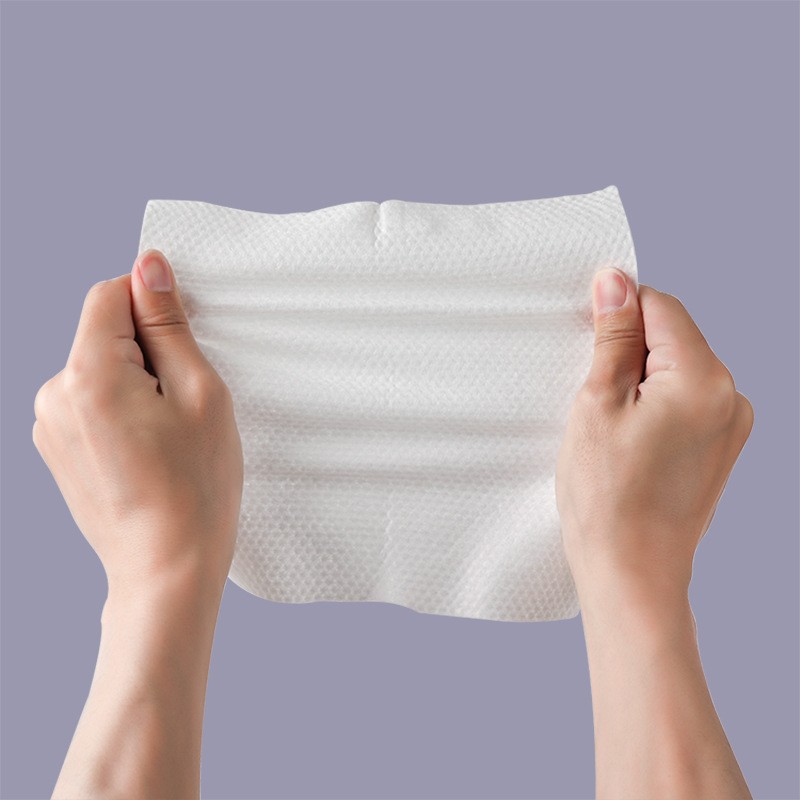 NOFI toallas de lavado de la cara desechables espesar toallas de algodón húmedo y seco para limpieza de la cara doméstica cabello liso